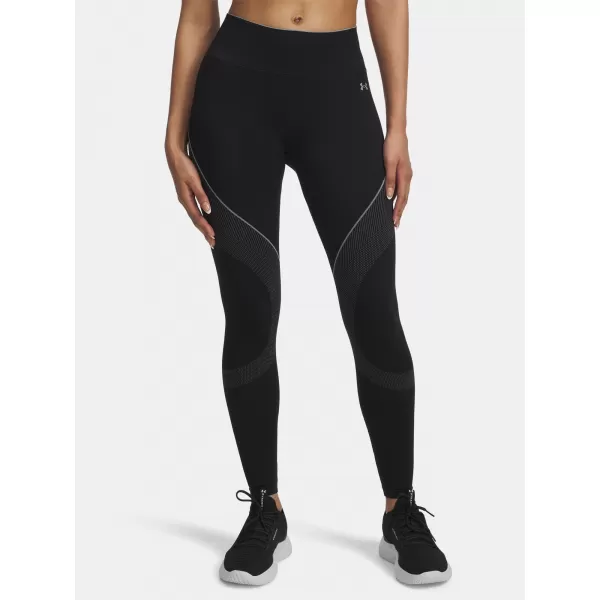  Ženske tajice UNDER ARMOUR UA VANISH SEAMLESS LEGGING 6000646-001 CRNA 