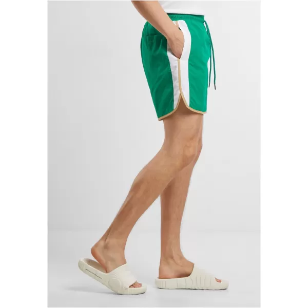  Muške kratke hlače za plivanje URBAN CLASSICS TB7348 ŽABA ZELENA 
