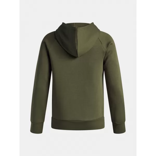  Trenirka za dječake UNDER ARMOUR UA RIVAL FLEECE BL HOODIE 1379791-390 ZELENA 