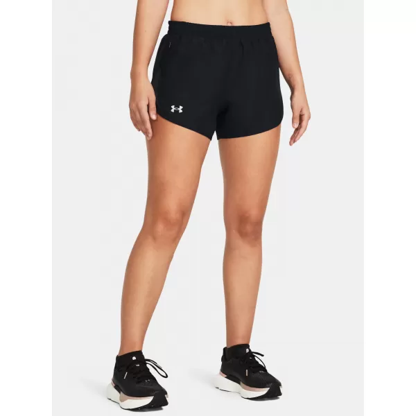  Ženske kratke hlače UNDER ARMOUR UA FLY BY 3'' SHORTS 1382438-001 CRNA 