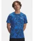 Muška majica kratkih rukava UNDER ARMOUR UA LAUNCH PRINTED SS PLAVA
