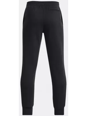 Trenirke za dječake UNDER ARMOUR UA RIVAL FLEECE JOGGERS 1379787-001 CRNA