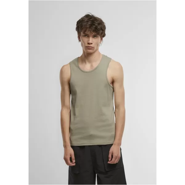  Muška majica kratkih rukava URBAN CLASSICS TB7650A BLIJEDO MASLINASTO/BIJELO 