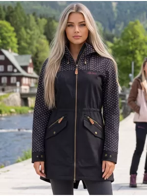 Ženska softshell jakna ALTISPORT GEMEE CRNA