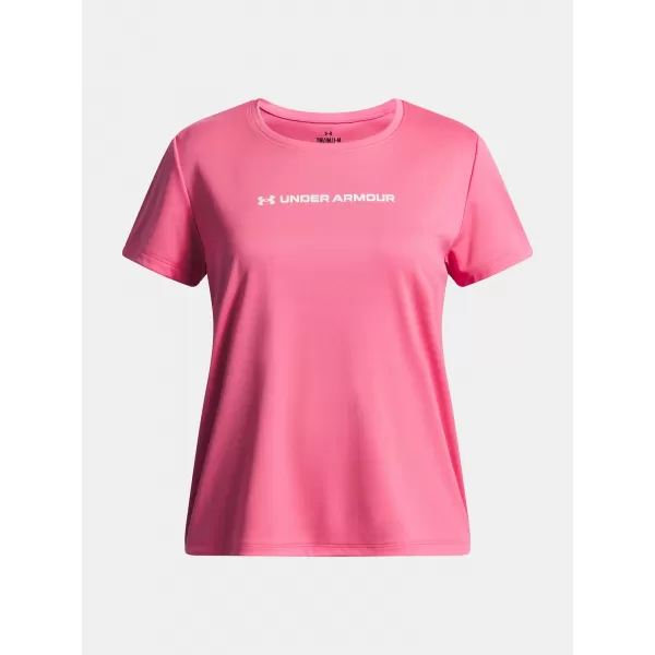  Majica za djevojčice UNDER ARMOUR TECH WORDMARK GRAPHIC SS 6005136-672 RUŽIČASTA 