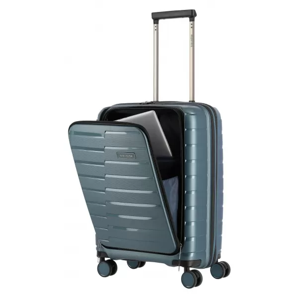  Kofer TRAVELITE AIR BASE 4W S FRONT POCKET LEDENO PLAVA 