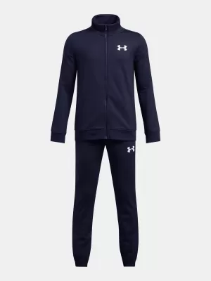 Dječački komplet UNDER ARMOUR UA RIVAL KNIT TRACK SUIT PLAVA