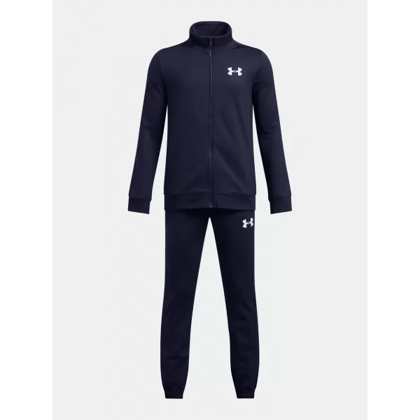  Dječački komplet UNDER ARMOUR UA RIVAL KNIT TRACK SUIT PLAVA 