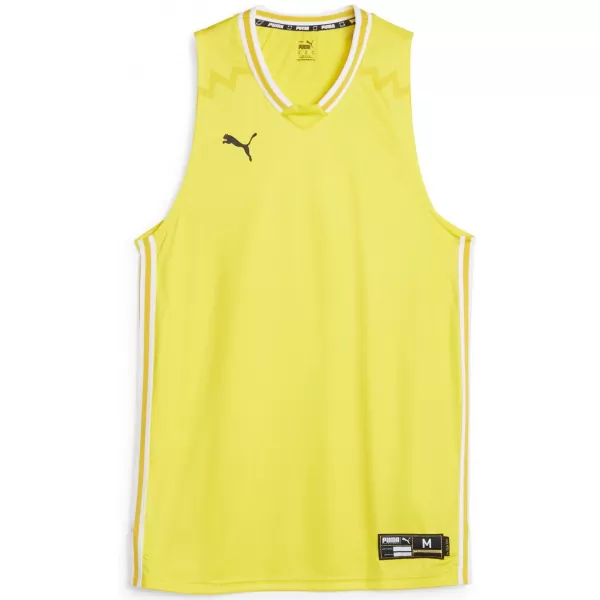  Muški dres PUMA HOOPS TEAM GAME JERSEY 67662805 CYBER ​​ŽUTA 