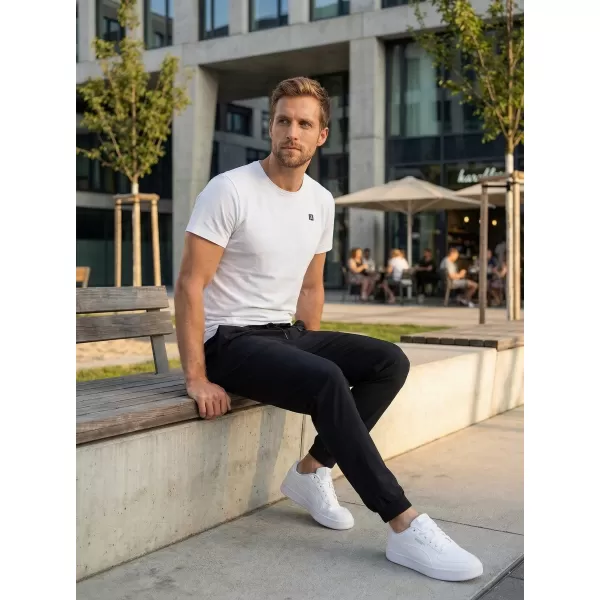  Muške hlače ALTISPORT ATS JOGGER CLASSIC - FIT CRNA 