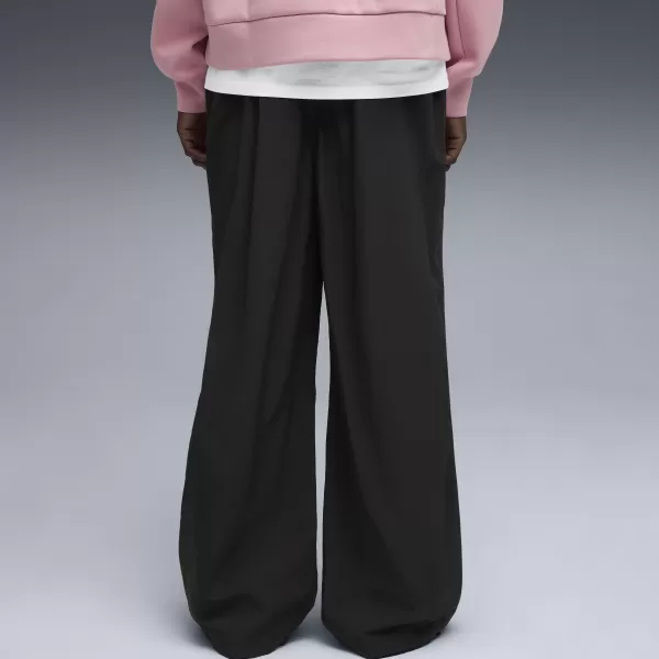  Muške hlače PUMA WARDROBE ESS OVERSIZED PARACHUTE PANTS WV OP 63206801 PUMA CRNA 
