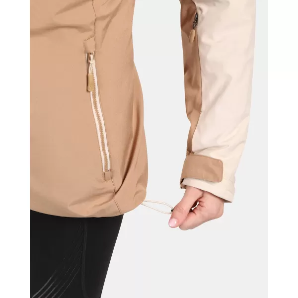  Ženska skijaška jakna KILPI FLIP-W ZL0110KI BEŽ 