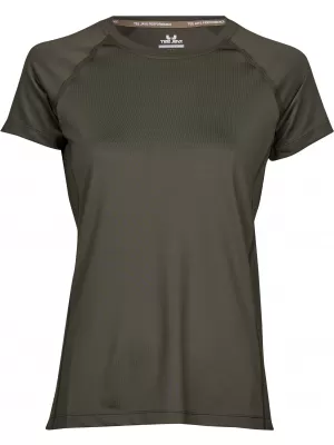 Ženska majica TEE JAYS | TJ 7021 DUBOKO ZELENA