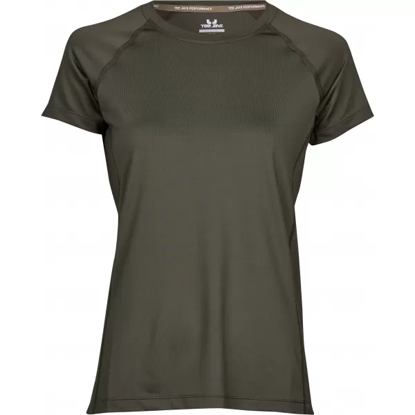 Ženska majica TEE JAYS | TJ 7021 DUBOKO ZELENA 