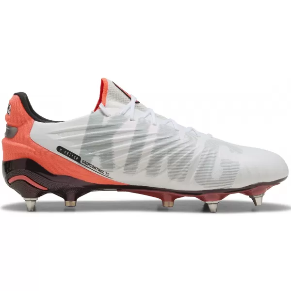  Muške nogometne čizme PUMA KING ULTIMATE MXSG 10881701 PUMA WHITE/PUMA SILVER 
