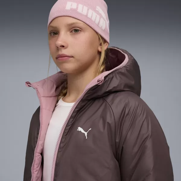  Jakna PUMA REVERSIBLE PUFFER JACKET 68840765 ISPUNJENA RUŽIČASTA 