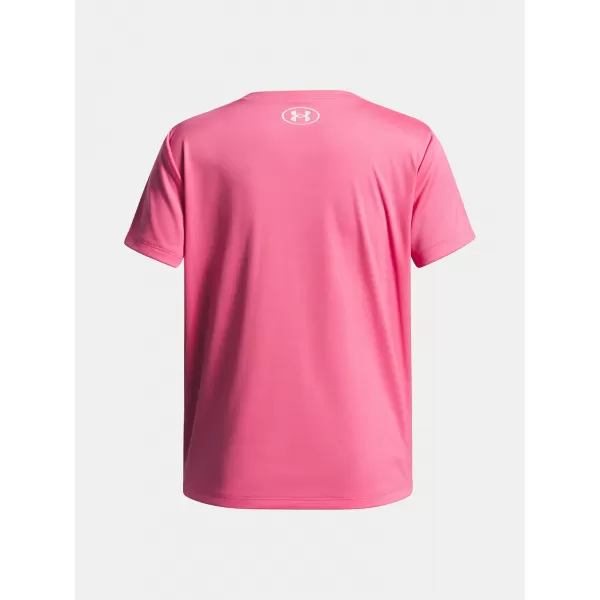  Majica za djevojčice UNDER ARMOUR TECH WORDMARK GRAPHIC SS 6005136-672 RUŽIČASTA 