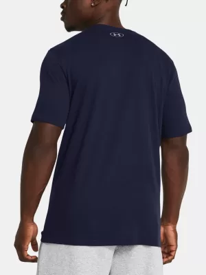 Muška majica kratkih rukava UNDER ARMOUR UA GL FOUNDATION UPDATE SS 1382915-410 PLAVA