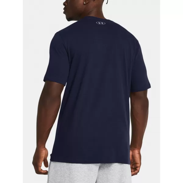  Muška majica kratkih rukava UNDER ARMOUR UA GL FOUNDATION UPDATE SS 1382915-410 PLAVA 