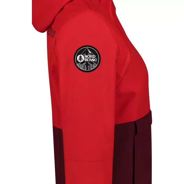  Ženski softshell anorak NORDBLANC NBWSL8275 CRVENA 