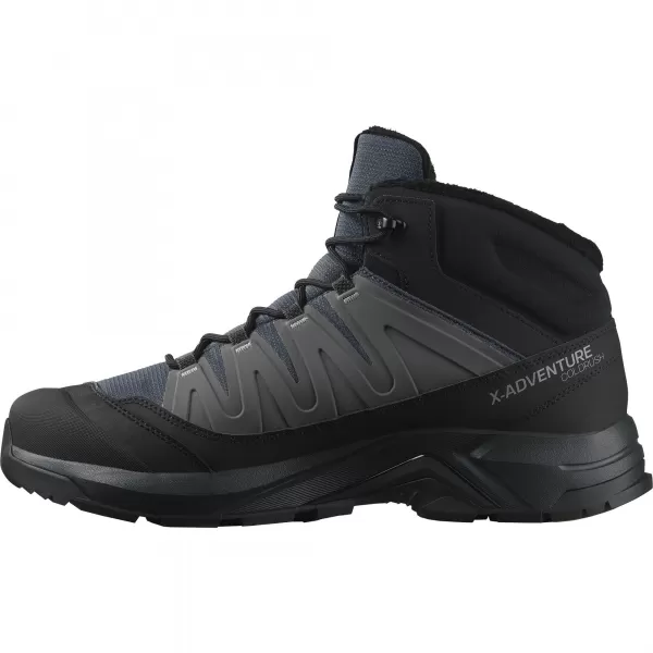  Muške cipele SALOMON X-ADVENTURE COLDRUSH WATERPROOF ASFALT/CRNA/LEGURA 