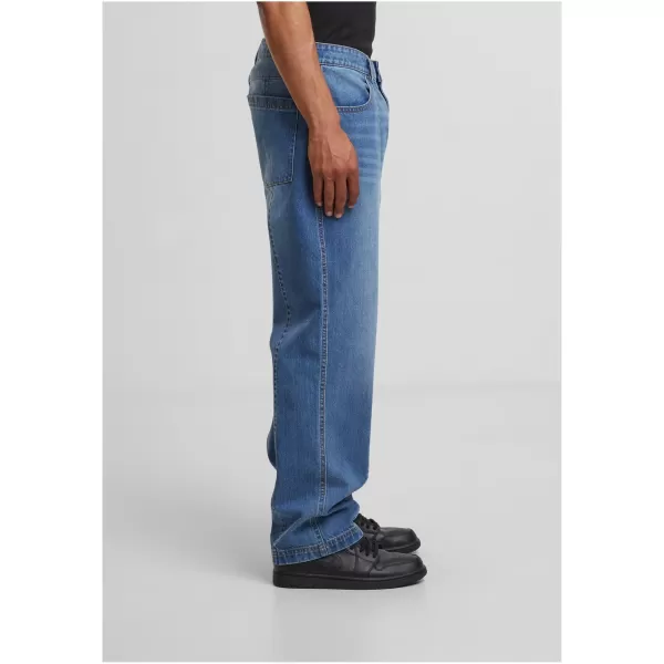  Muške traperice URBAN CLASSICS TB7605 SREDNJE TAMNOPLAVO ISPRANO 