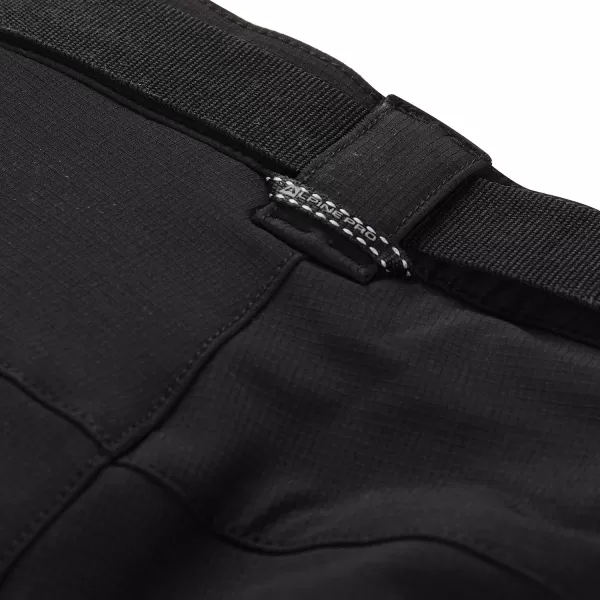 Muške softshell hlače ALPINE PRO CORB MPAF672 CRNA 