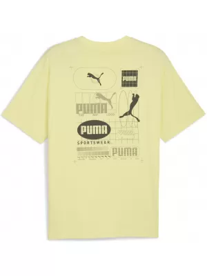 Košulja PUMA GRAPHIC GRID TEE 68803935 ZLATNI MJESEC