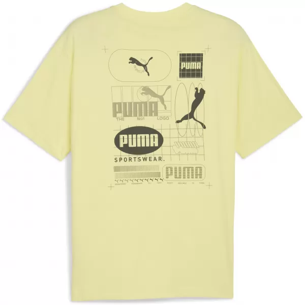  Košulja PUMA GRAPHIC GRID TEE 68803935 ZLATNI MJESEC 
