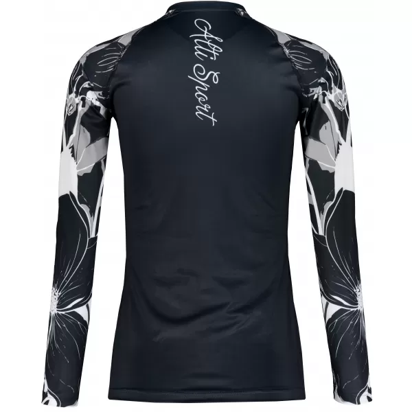  Ženska premium funkcionalna majica dugih rukava ALTISPORT VOJ/ALW114TR03 CRNA 
