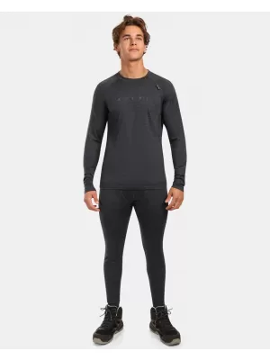 Termo -majica KILPI MAVORA TOP-M ZM0502KI CRNI