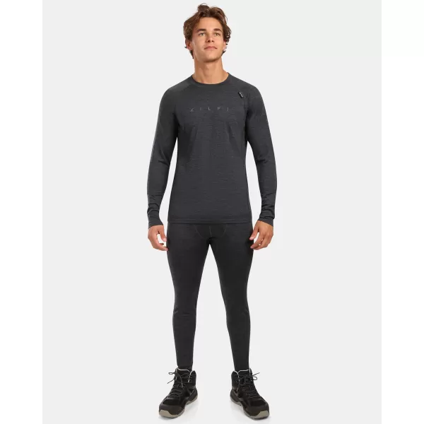  Termo -majica KILPI MAVORA TOP-M ZM0502KI CRNI 