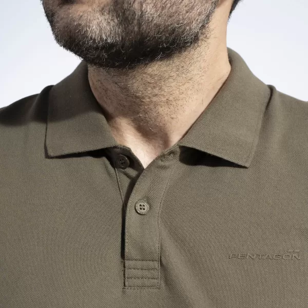  Muška majica s kragnom PENTAGON MOTH PIQUET POLO SHIRT K09047 CRNA 