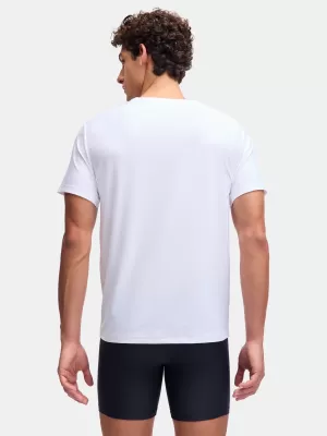 Muška majica kratkih rukava UNDER ARMOUR M UA PERF TECH MESH CREW NECK-2PK 6007625-100 BIJELA