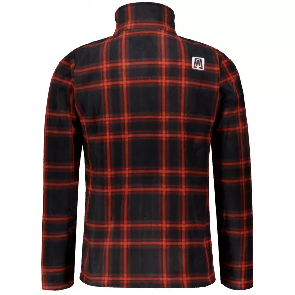  Muški sweatshirt ALTISPORT SERAN ČERVENÁ NARANČASTA 