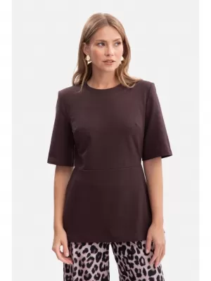 Ženska bluza BEWEAR B305 TAMNA ČOKOLADA