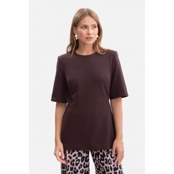  Ženska bluza BEWEAR B305 TAMNA ČOKOLADA 