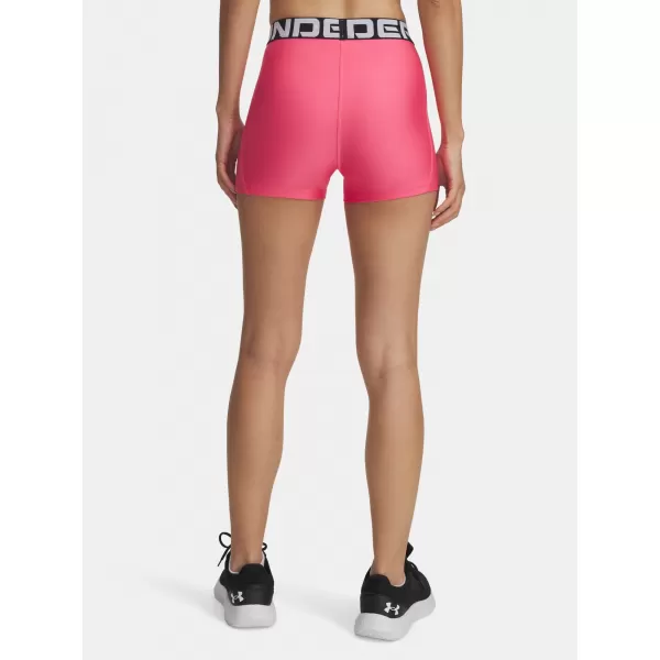  Ženske kratke hlače UNDER ARMOUR UA HG SHORTY 1383629-672 RUŽIČASTA 