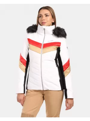 Ženska skijaška jakna KILPI LIN-W ZL0109KI BIJELA
