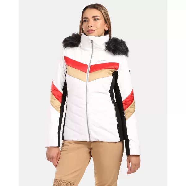  Ženska skijaška jakna KILPI LIN-W ZL0109KI BIJELA 