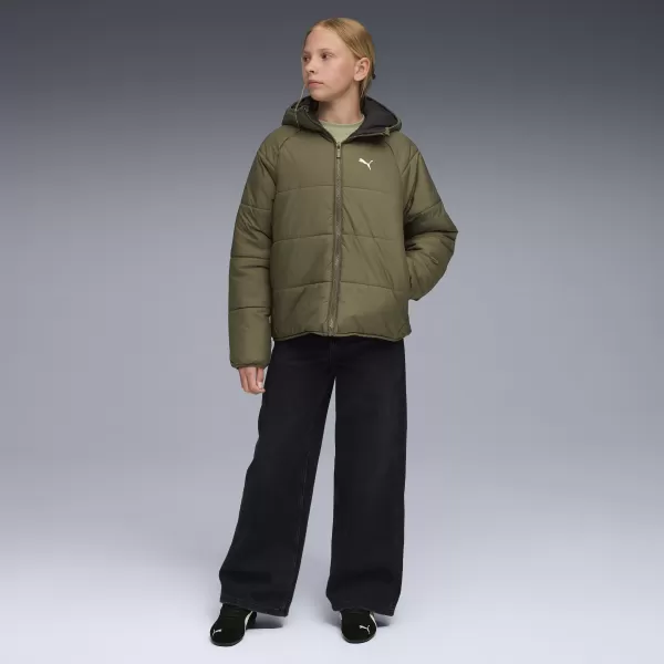  Jakna PUMA REVERSIBLE PUFFER JACKET 68840781 LOBEN ZELENA 