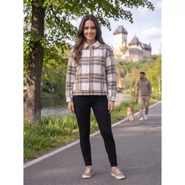 Ženski sweatshirt ALTISPORT GEALDINE BEŽ 