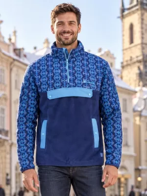 Muška majica od flisa ALTISPORT GARM PLAVA