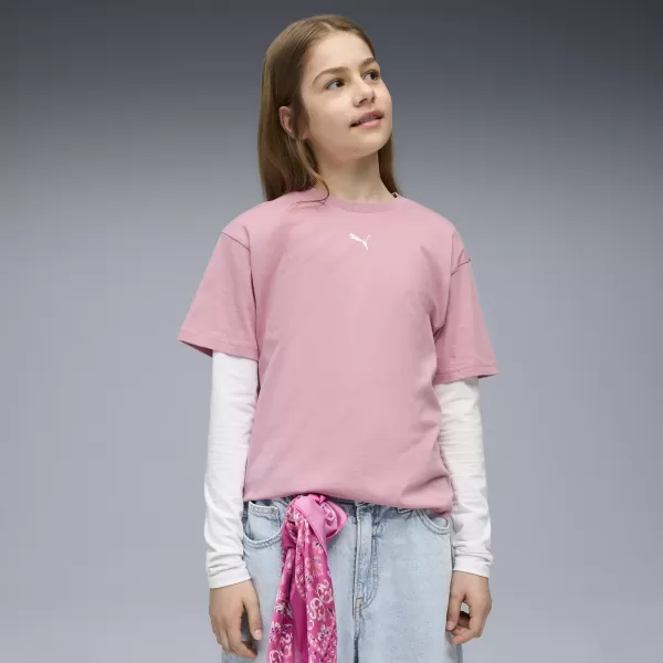  T -majica PUMA ESS BOXY TEE G 68513165 ISPUNJENA RUŽIČASTA 
