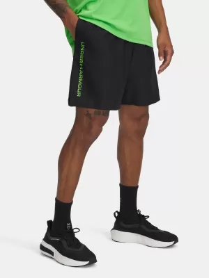 Muške kratke hlače UNDER ARMOUR UA TECH WOVEN WORDMARK SHORT CRNA
