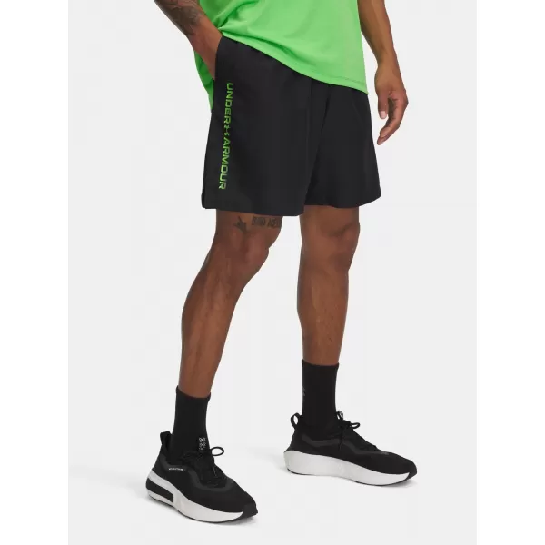  Muške kratke hlače UNDER ARMOUR UA TECH WOVEN WORDMARK SHORT CRNA 