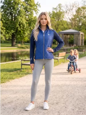 Ženska hibridna jakna ALTISPORT GAIL TAMNOPLAVA