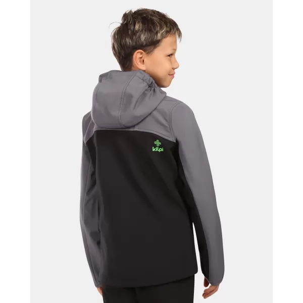  Dječja softshell jakna KILPI RAVIO-J ZJ0105KI CRNI 