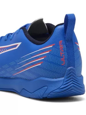 Dječje cipele PUMA ULTRA 6 PLAY IT JR 10853801 ULTRA PLAVO/BIJELO/BLISTAVO CRVENO