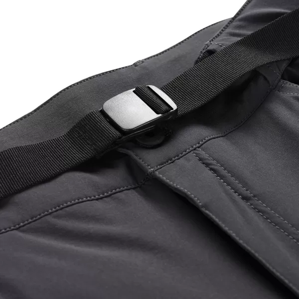  Muške softshell hlače ALPINE PRO AKAN 2 TAMNOSIVA 